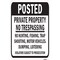 Signmission Safety Sign, 12 in Height, Aluminum, 24850 A-1218-24850 - alternate 1